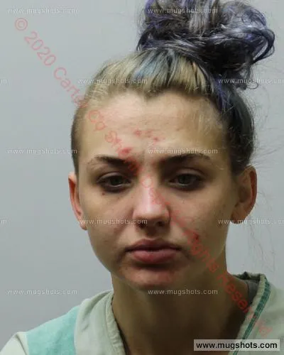 Booking photo of Alexis Jaynes, Carter County, Feb 13, 2020