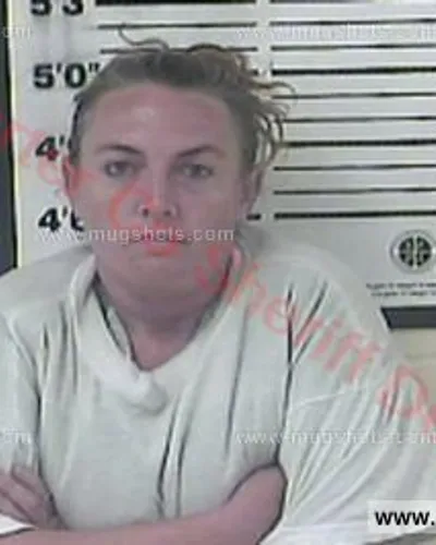 Booking photo of Laura May Allen, Carter County, May 23, 2018