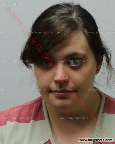 Booking photo of Courtney Carden, Carter County, Nov 9, 2019