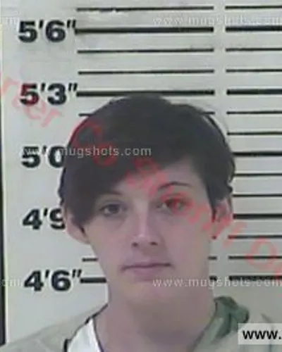 Booking photo of REBECCA Daniel HAYWORTH, Carter County, May 7, 2017