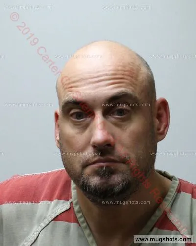 Booking photo of Clay Hardin, Carter County, Oct 31, 2019