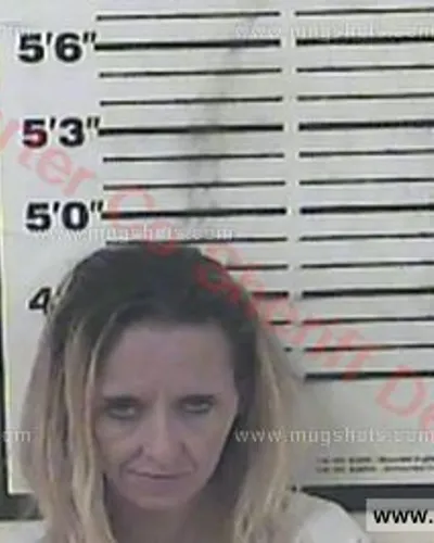 Booking photo of April Renee Brummitt-Munday, Carter County, Oct 23, 2015
