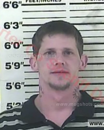 Booking photo of Douglas Lee Shaver, Carter County, Jan 23, 2016