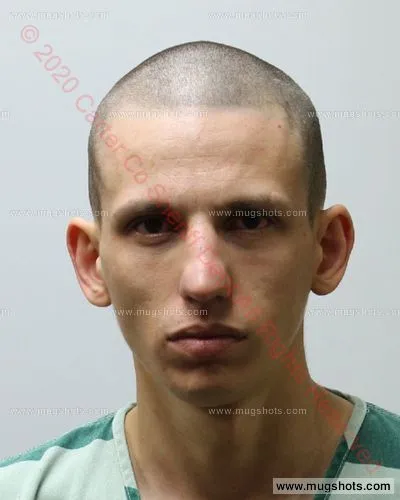 Booking photo of Justin Markland, Carter County, Feb 14, 2020