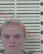 Booking photo of Amber Nicole Hamm, Carter County, Oct 25, 2016