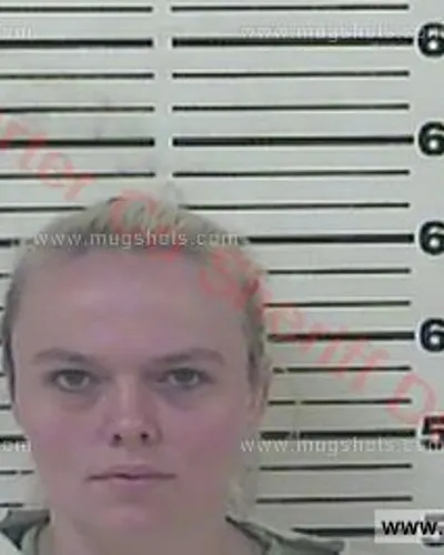 Booking photo of Amber Nicole Hamm, Carter County, Oct 25, 2016