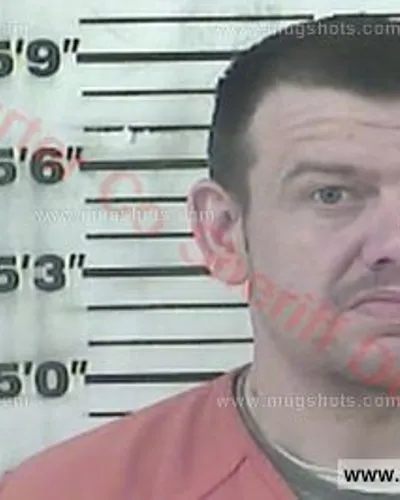 Booking photo of Shawn Fitzgerald, Carter County, May 13, 2018