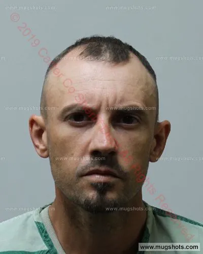 Booking photo of Andy Paul Miller, Carter County, May 21, 2019