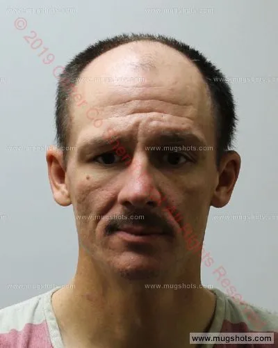 Booking photo of Jonathan Oakes, Carter County, Oct 18, 2019