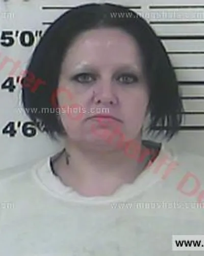 Booking photo of Susie Ann Danner, Carter County, Oct 19, 2016