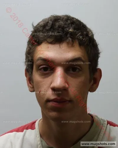 Booking photo of Austin Tupay, Carter County, Nov 29, 2018