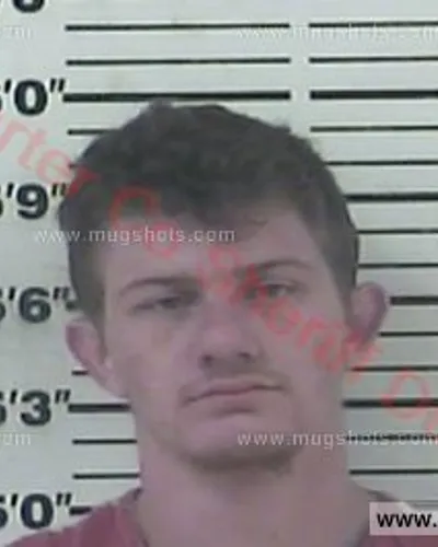 Booking photo of Justin Tank Blowers, Carter County, Feb 6, 2018