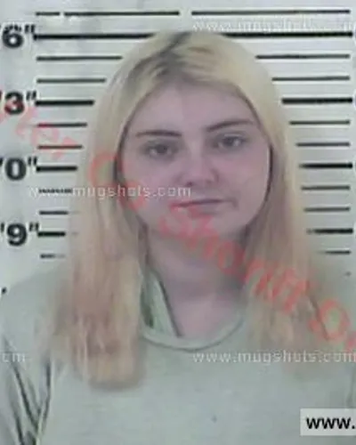 Booking photo of Alexis Eaton, Carter County, Apr 9, 2018