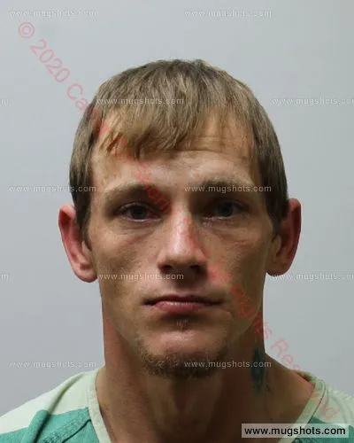 Booking photo of Joshua Moody, Carter County, Feb 27, 2020