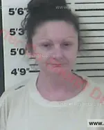 Booking photo of Kimberly Ann Cox, Carter County, Feb 12, 2016