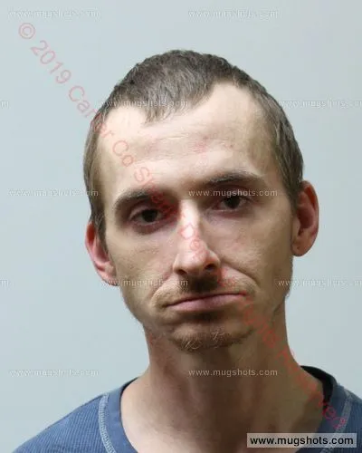 Booking photo of Timothy Tolley, Carter County, Jan 9, 2019