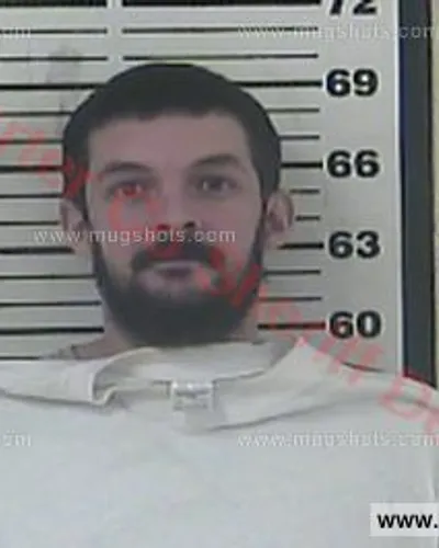 Booking photo of Dustin Albert Nickles, Carter County, Jan 26, 2018