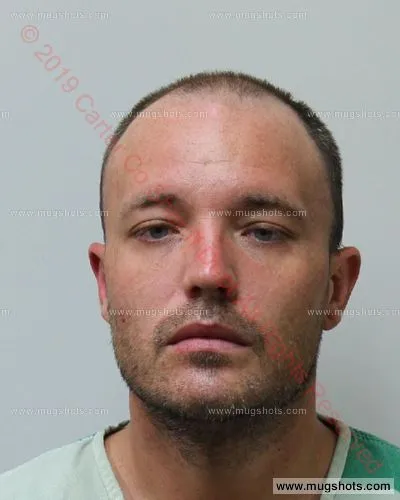Booking photo of Brandon Lee Blackwell, Carter County, Sep 28, 2019