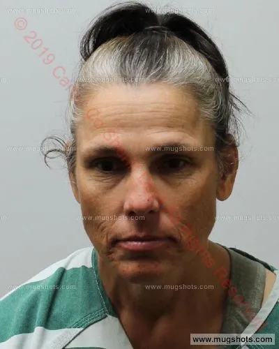 Booking photo of Barbara June Richardson, Carter County, Oct 25, 2019