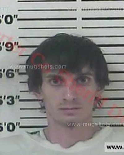 Booking photo of Kristopher Michael Collins, Carter County, May 15, 2017