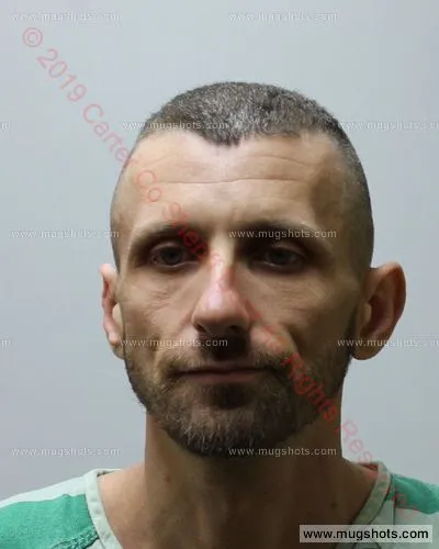 Booking photo of TONY Franklin HILL, Carter County, Dec 14, 2019