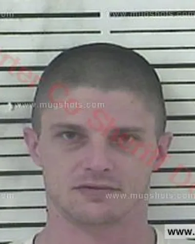 Booking photo of DUSTIN O'BRIEN CASH, Carter County, May 14, 2018