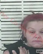 Booking photo of Katie Lynn Harrell, Carter County, Aug 6, 2017