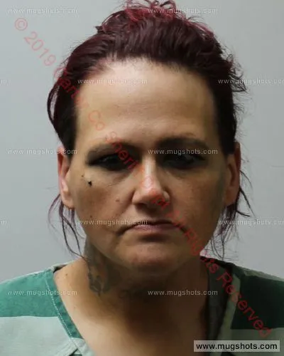 Booking photo of Tina Marie Burton, Carter County, Nov 6, 2019