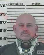 Booking photo of Richard Andrew Wards, Carter County, Jan 24, 2018