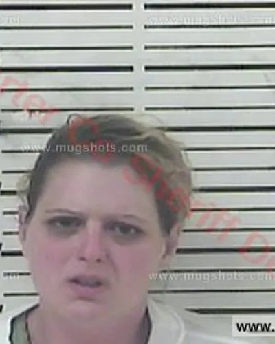 Booking photo of Heather Selfe, Carter County, Oct 13, 2017