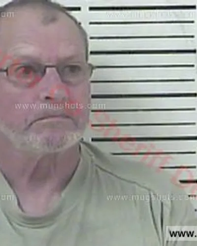 Booking photo of Larry Mink, Carter County, Aug 15, 2017