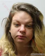 Booking photo of April Danielle Britt, Carter County, Sep 28, 2019