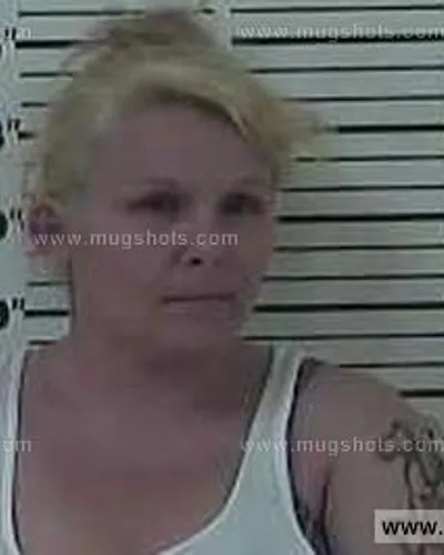 Booking photo of Rebecca Clawson, Carter County, May 18, 2013