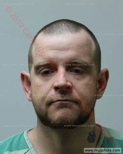 Booking photo of Benjamin Riddle, Carter County, May 24, 2019