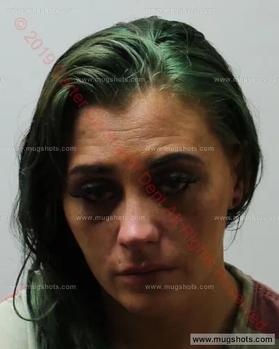 Booking photo of Ashley Hughes-Howard, Carter County, Oct 31, 2019