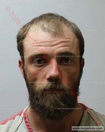 Booking photo of Brett Spates, Carter County, Feb 27, 2020