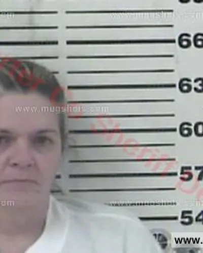 Booking photo of Rebecca Fleenor, Carter County, Dec 5, 2017