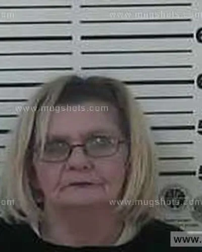 Booking photo of Vicki Gail Vandeventer, Carter County, Jan 4, 2014