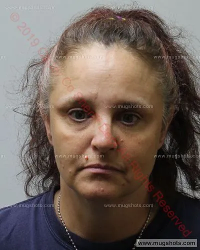 Booking photo of Tracy Carver, Carter County, Oct 22, 2019