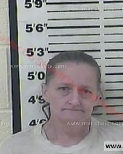 Booking photo of Leslie Dawn Coleman, Carter County, Aug 24, 2015