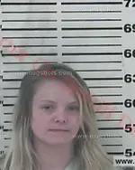 Booking photo of Constance Maria White, Carter County, May 1, 2018
