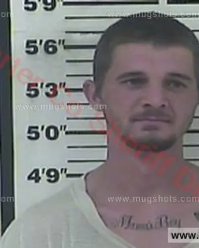 Booking photo of Adam Lee Hannan, Carter County, Nov 7, 2016