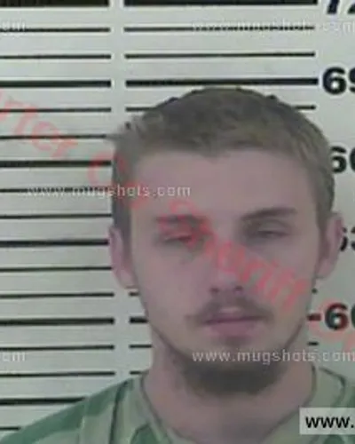 Booking photo of William Cody Casteel, Carter County, Oct 21, 2017