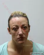 Booking photo of Andrea Jo Cox, Carter County, Feb 10, 2019