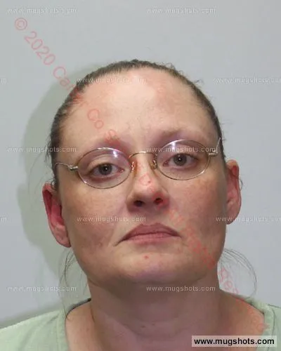 Booking photo of Amanda Weldon, Carter County, May 21, 2020