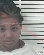 Booking photo of Kimberly Tiona Stephens, Carter County, May 1, 2018