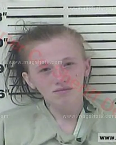 Booking photo of Alexandra Bryant, Carter County, Feb 25, 2017