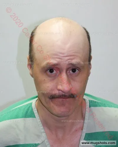 Booking photo of Davey Bishop, Carter County, Jul 4, 2020