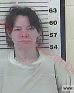 Booking photo of Melissa Rebecca Blackwell, Carter County, May 22, 2018