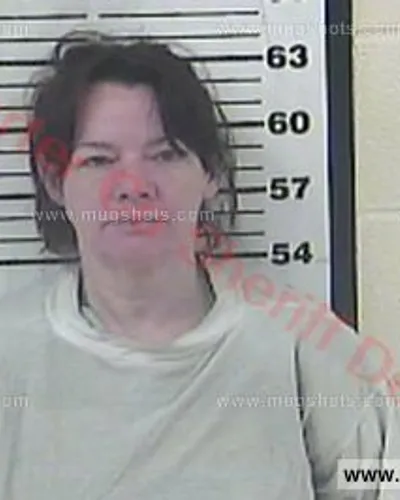 Booking photo of Melissa Rebecca Blackwell, Carter County, May 22, 2018